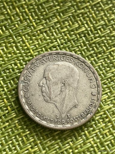 Швеция 1 крона 1948 г