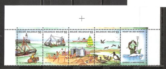 КГ Бельгия 1988 Море