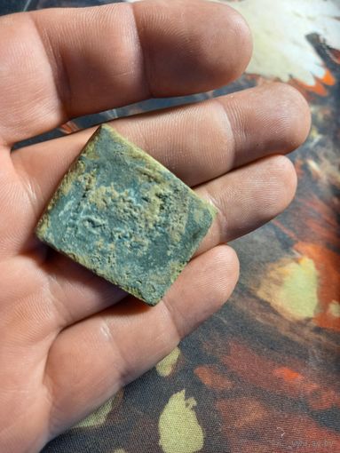 1 эре 1625-1627 г. Королевство Швеция Шведская клиппа SM 107-109 с ободком Гутав 2 Адольф (Gustav II Adolf) (1611-1632)  нечастая монета три короны-скрещенные стрелы