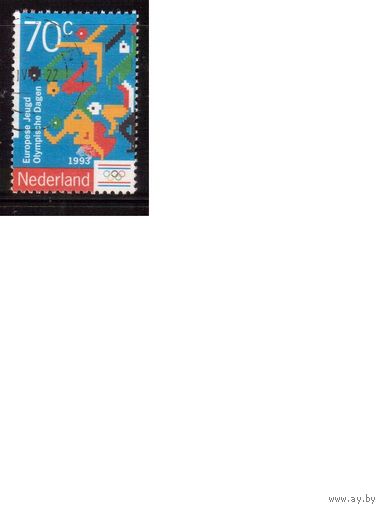 Нидерланды-1993(Мих.1479) , гаш.,  Спорт ,