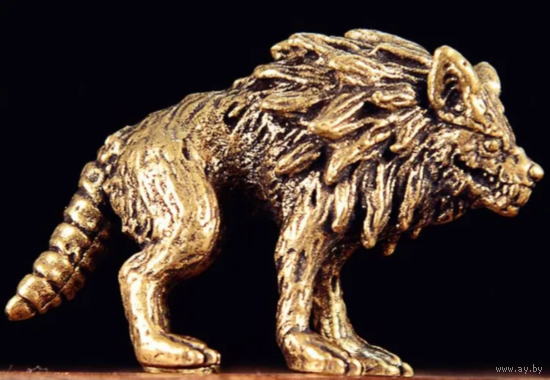 Статуэтка Старый Волк Бронза