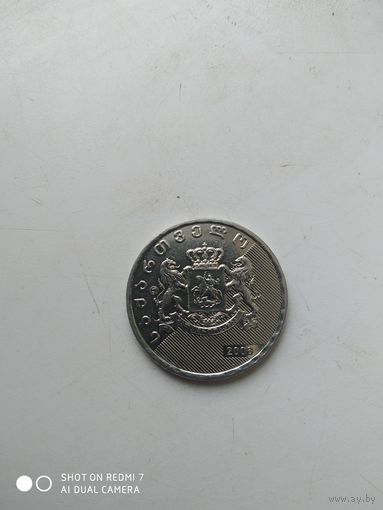 1 лари Грузия, 2006 год.