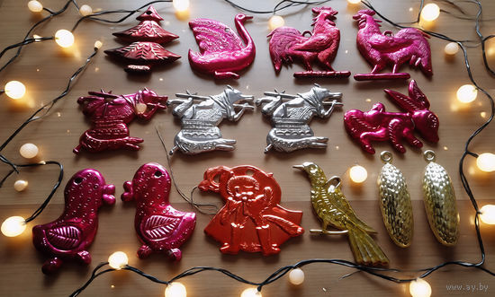 Игрушки ёлочные 70-е годы СССР