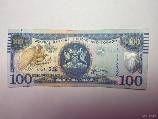 Тринидад и Тобаго 100 долларов 2006 год