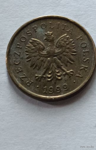Польша. 2 гроша 1999 года.