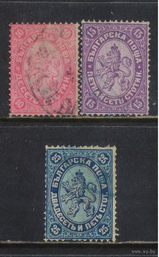 Болгария Княж 1882 Герб Стандарт #16-8