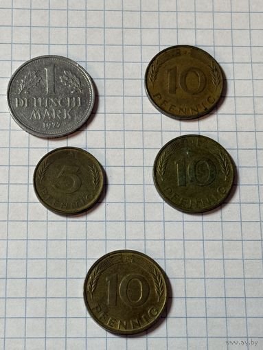 Немецкие монеты