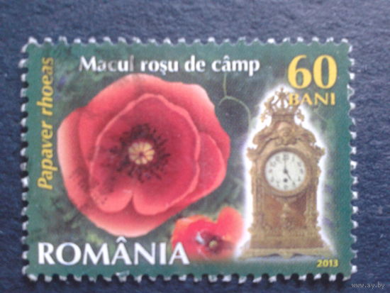 Румыния 2013 часы и цветы, стандарт