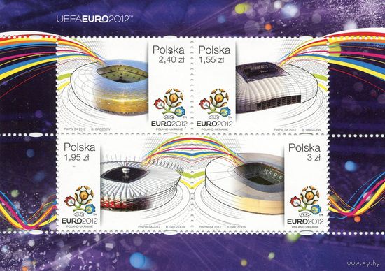 Польша. Чемпионат Европы по футболу. Польша - Украина 2012. Блок