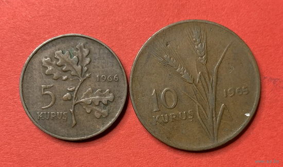 Турция 2 монеты