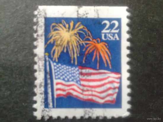 США 1987 стандарт, флаг