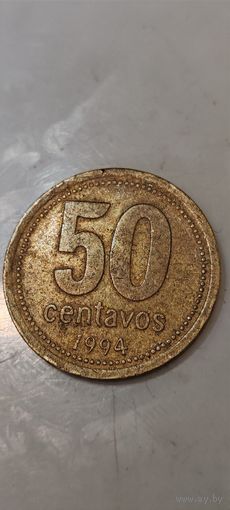 Аргентина 50 центавос 1994