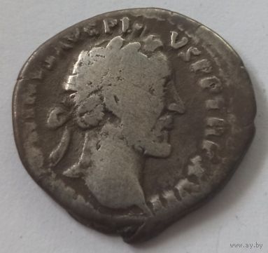 21 римская империя Антонин Пий денарий серебро