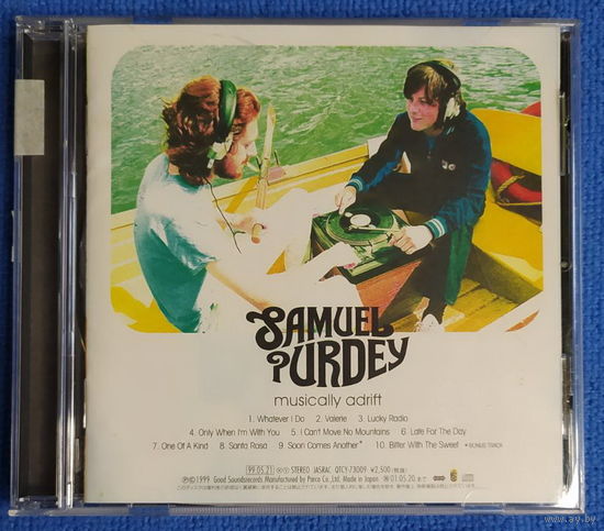 CD,(Japan) Samuel Purdey – Musically Adrift