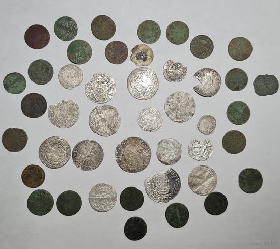 Уставшие монеты средневековья, С РУБЛЯ! МНОГО ЛОТОВ С РУБЛЯ!