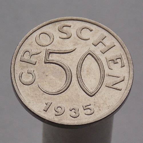 Австрия 50 грошенов 1935