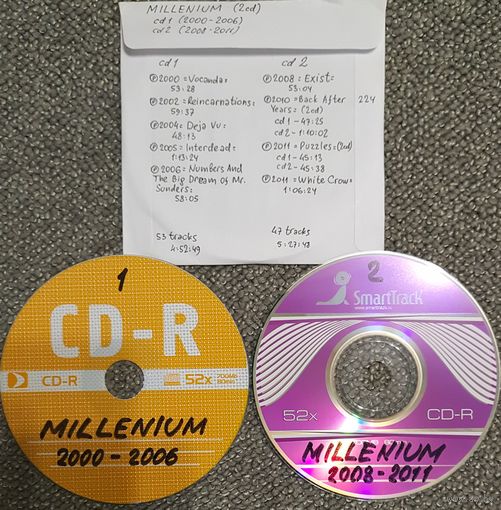 CD MP3 MILLENIUM - 2 CD