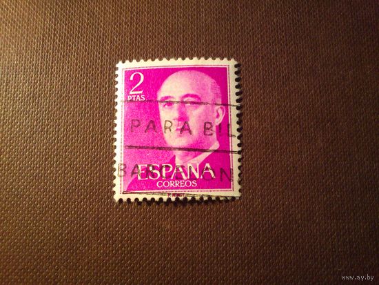 Испания 1955 г.Генерал Франко.