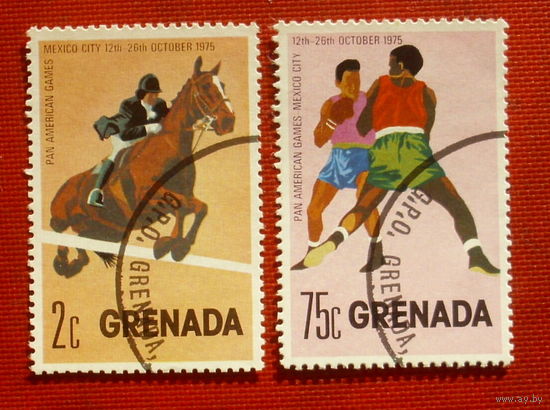 Гренада. Спорт. ( 2 марки ) 1975 года. 4-8.