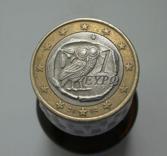 1 евро 2004 Греция