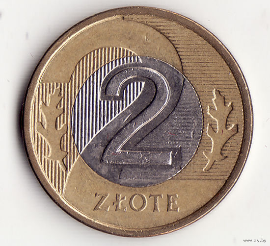 2 злотых 2009 год