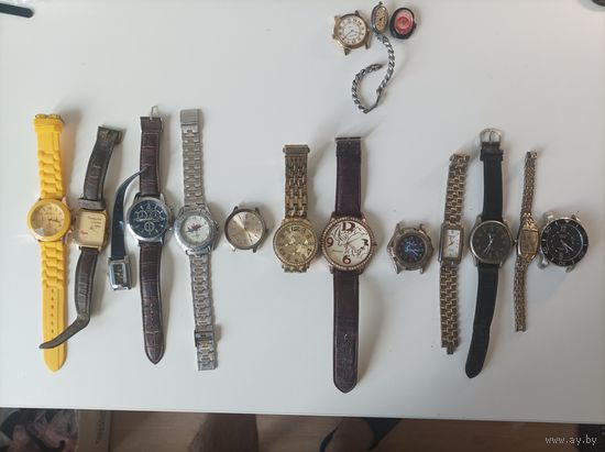 Часы 16 шт! Для коллекции или на восстановление.