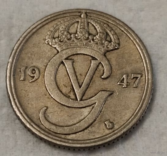 Швеция 10 эре, 1947 (14-1-11)