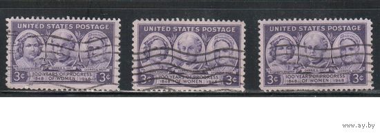 США-1948, (Мих.571), гаш. , Женщины, Личности(одиночка),цена за 1 м на выбор