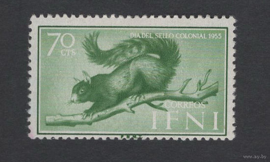 Испанская Ифни 1955* Фауна Белка