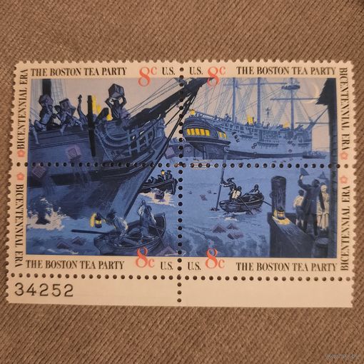 США 1973. Бостонское чаепитие. Полная серия