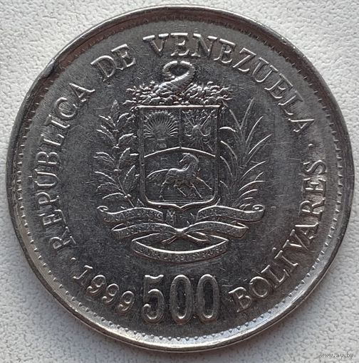 Венесуэла 500 боливаров 1999 г.