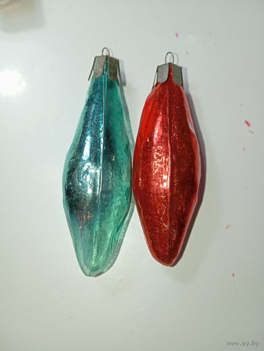 Ёлочные мини игрушки  , СССР .