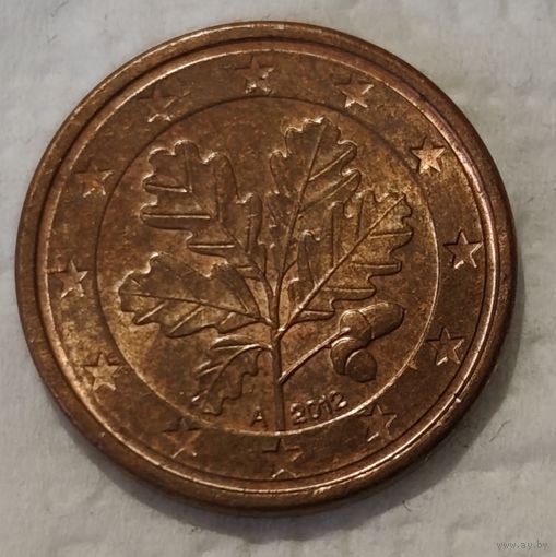 Германия 1 евроцент, 2012 "A" - Берлин (14-11-38)