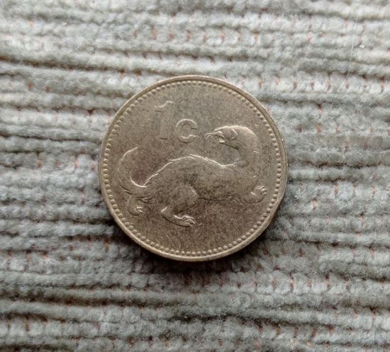 Werty71 Мальта 1 цент 2001 Ласка