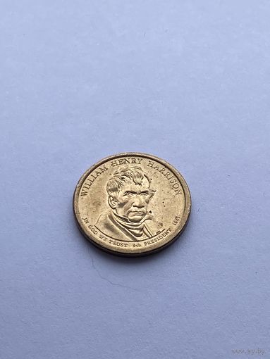 1 доллар, 9-й президент США Уильям Гаррисон