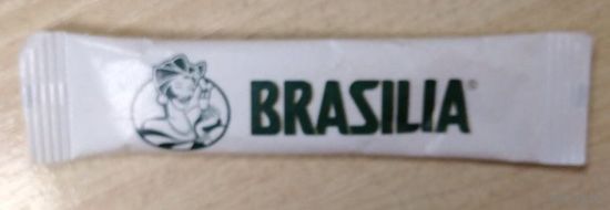 Сахар в пакетике BRASILIA (Бразилия). Возможен обмен