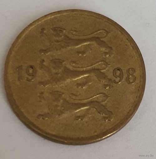 Эстония 10 сенти 1998