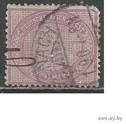 Германия. Доплатная марка. 1875г. St#37 а.