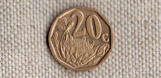 ЮАР/Южная Африка 20 центов 2004