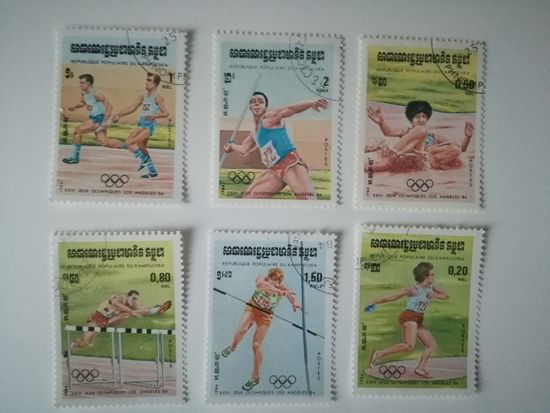 Камбоджа 1984. Летние олимпийские игры.