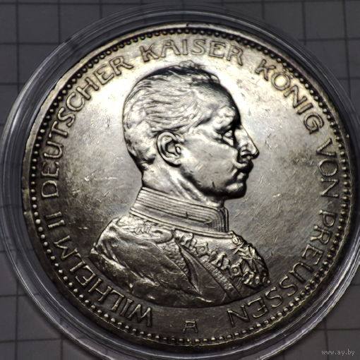 Пруссия 5 марок 1914 г.Вильгельм 2.