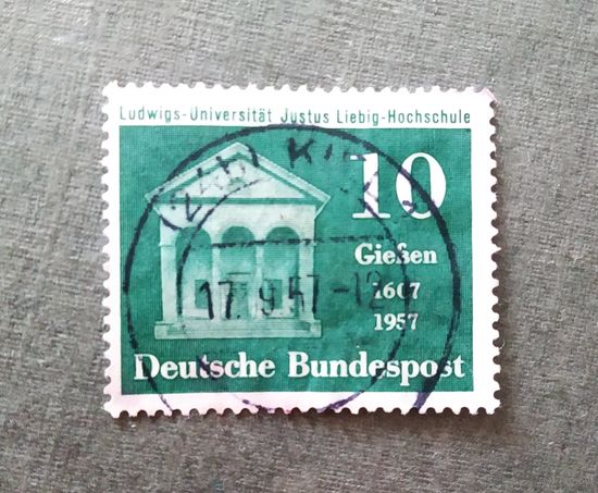 Марка Германия 1957 год 350 лет Университету