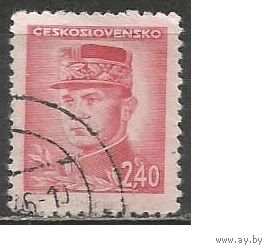 Чехословакия. М.Р.Штефаник. Политик. 1945г. Mi#468.