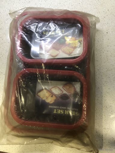 Набор посуды новый пластмассовый