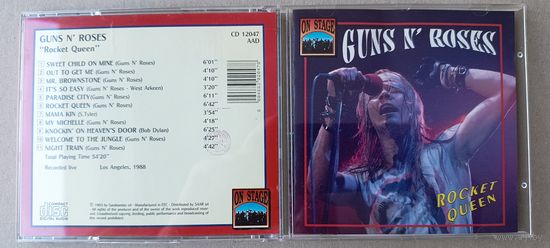 GUNS N' ROSES - Rocket Queen (live in Los Angeles, Ritz, 1988) CD ITALY БУТЛЕГ