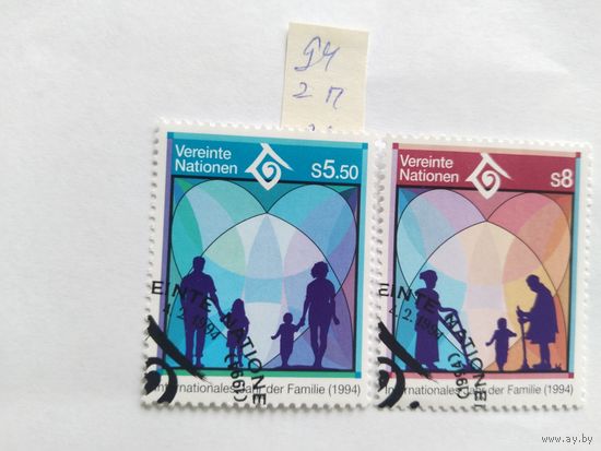 ООН     (Вена) 1994    2 м пол.серия