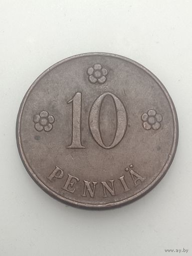Финляндия 10 пенни 1920 года .