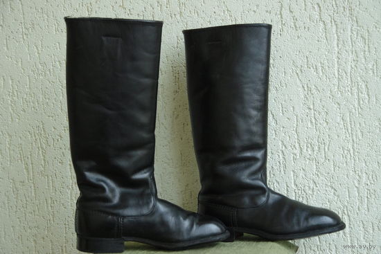 Сапоги хромовые ( натуральный мех ) Р.42