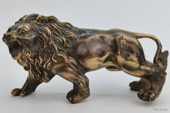 Статуэтка Лев Бронза