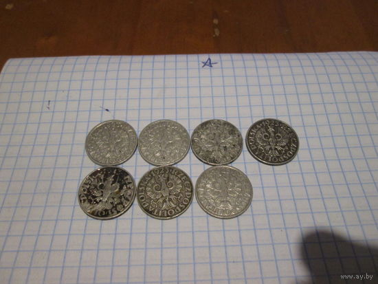 20 грошей.Польша.Цена за шт.